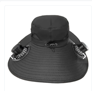 Ventilador Usb Sombrero Para Sol