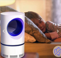 Trampa Lámpara Led Luz UV Mata Mosquitos Duerme Tranquilo