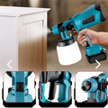 Pistola De Pintura Inalambrica Recargabl