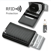 Cartera Aluminio Protección Rfid