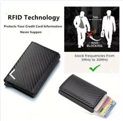 Cartera Aluminio Protección Rfid