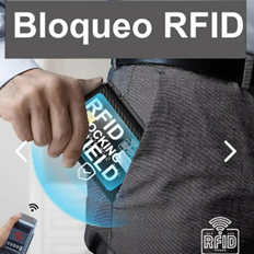 Cartera Aluminio Protección Rfid
