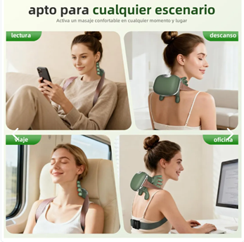 Masajeador Electrico Con Dedos Portatil
