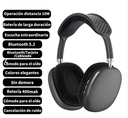 Kit 2 Drones 1 Audifonos Diadema P9